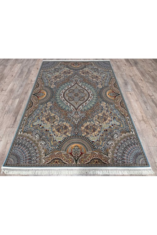 Иранский ковер Farahan 3843 Голубой